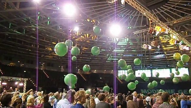 Fliegende Wahlkampfthemen nach der BDK von Bündnis90/Die Grünen 2013 in Berlin