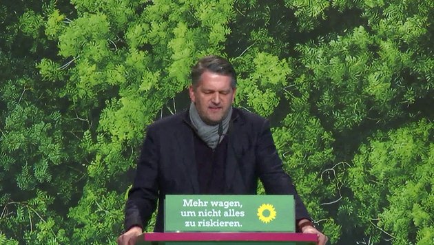 Marc Urbatsch auf dem 44. Bundesparteitag der Grünen in Bielefeld 2019 – Bewerbungsrede